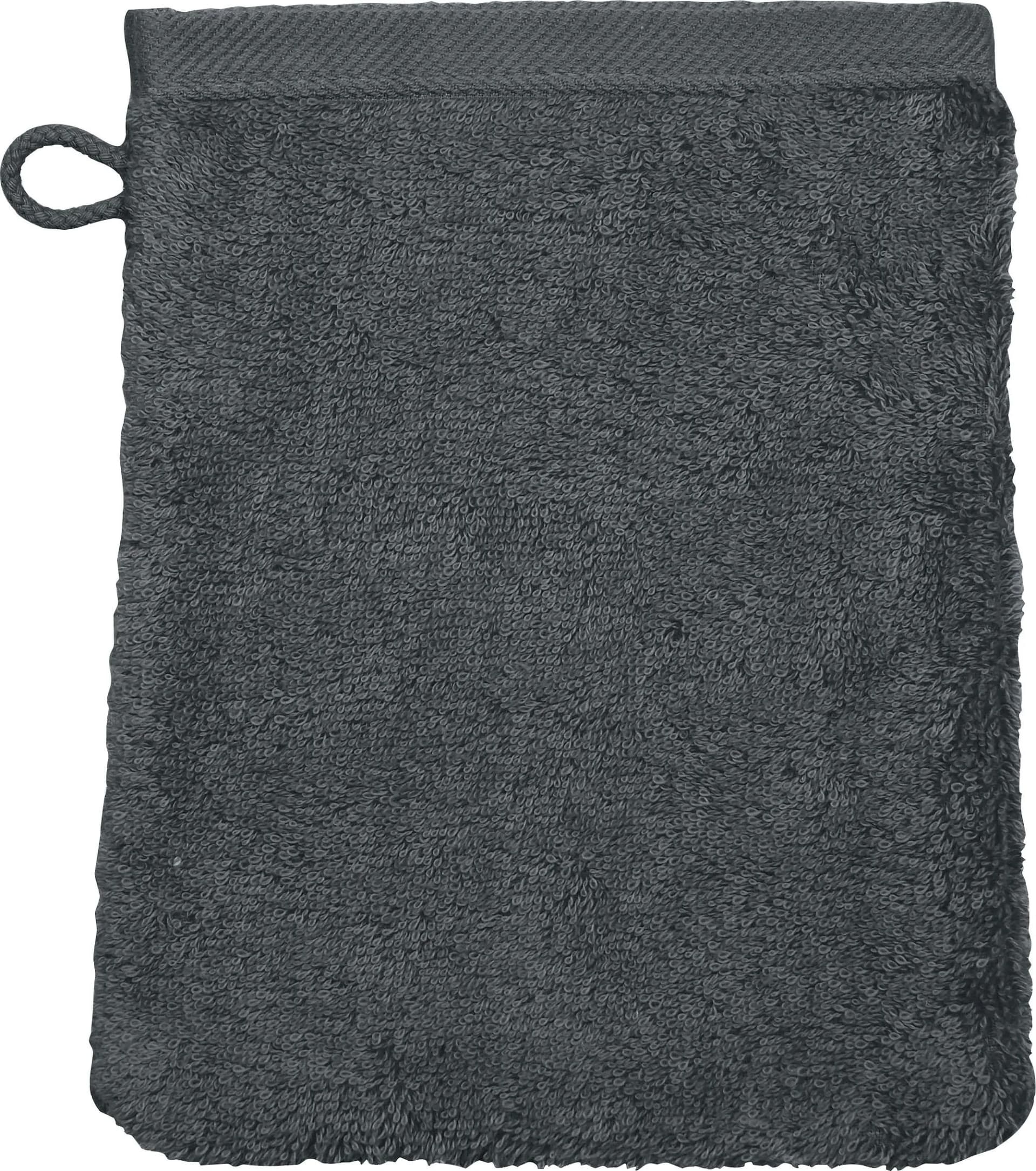 ROSS Vita Waschhandschuh Grau Frottier 100% Baumwolle - Bild 4