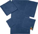 ROSS Vita Gästehandtücher 6-tlg. Blau Denim Frottier Bild 3