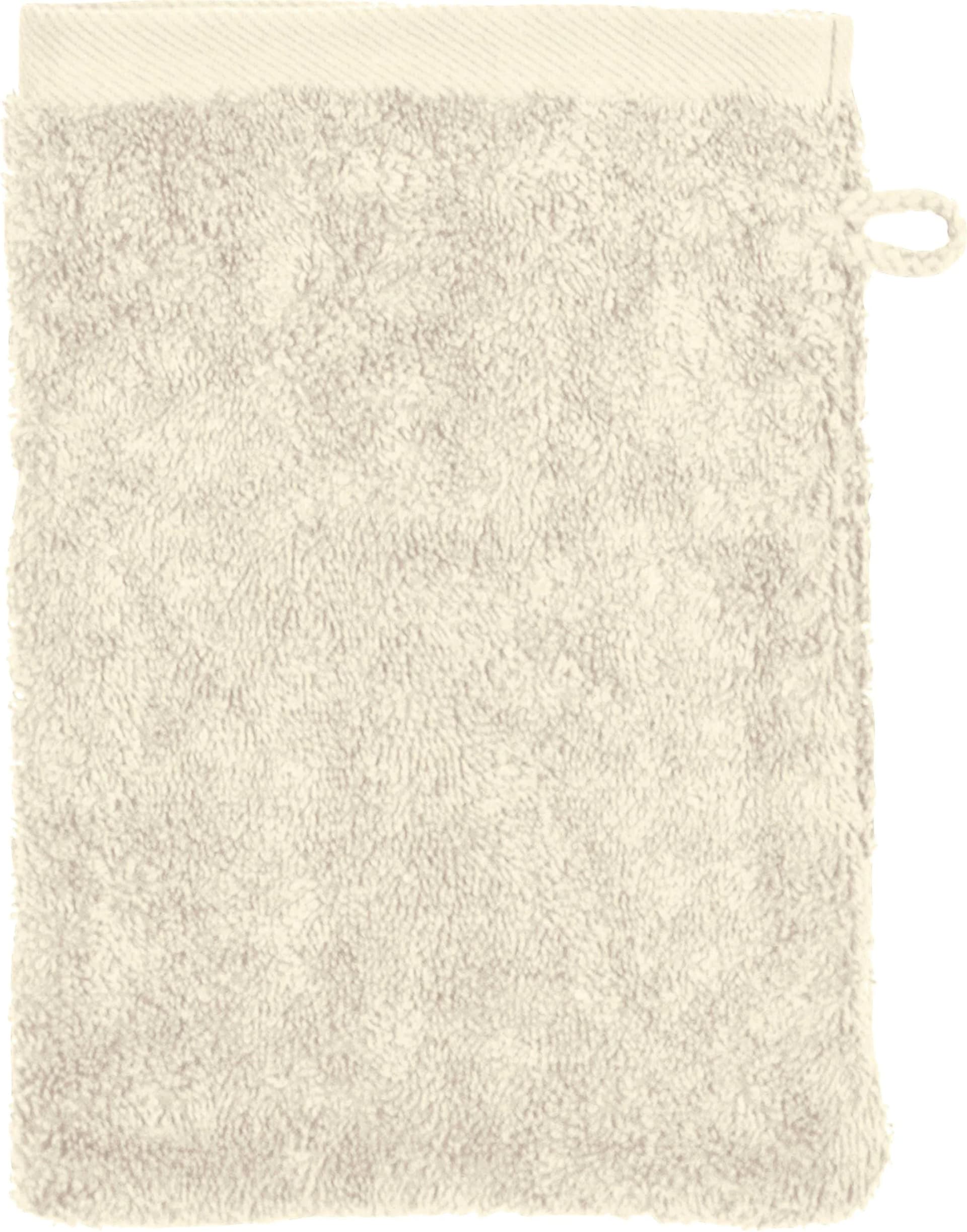 ROSS Waschhandschuh Sinfonie Beige Frottier 100% Baumwolle
