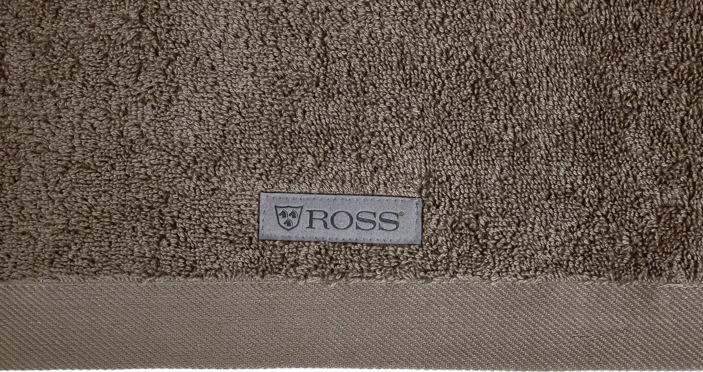 ROSS Sinfonie Duschtuch Taupe 100% Baumwolle Frottier - Bild 3