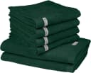 ROSS Handtuch Set Sinfonie 6-tlg. Dunkelgrün Frottier 100% Baumwolle Bild 2