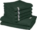 ROSS Handtuch Set Sinfonie 6-tlg. Dunkelgrün Frottier 100% Baumwolle Bild 5