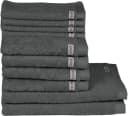ROSS Handtuch Set Sinfonie Grau Frottier 100% Baumwolle Bild 2