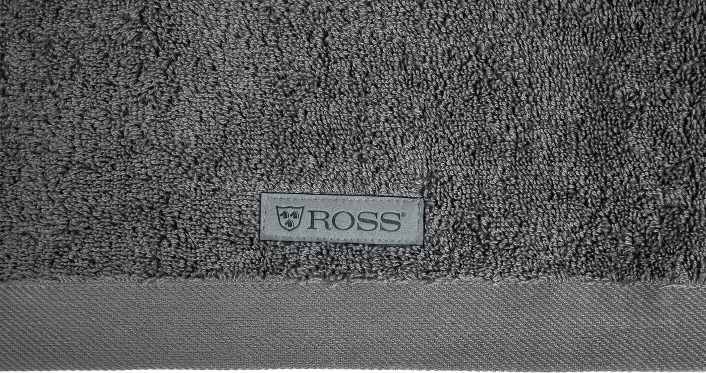ROSS Handtuch Set Sinfonie Grau Frottier 100% Baumwolle - Bild 4