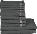ROSS Handtuch Set Sinfonie Grau Frottier 100% Baumwolle Bild 5