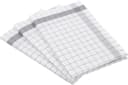 ROSS Exclusiv Geschirrtuch Silber Karofond 50x70 cm Bild 2