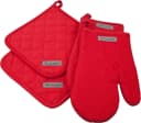 ROSS Topflappen Exclusiv Set 4-tlg. Rot 100% Baumwolle Bild 2