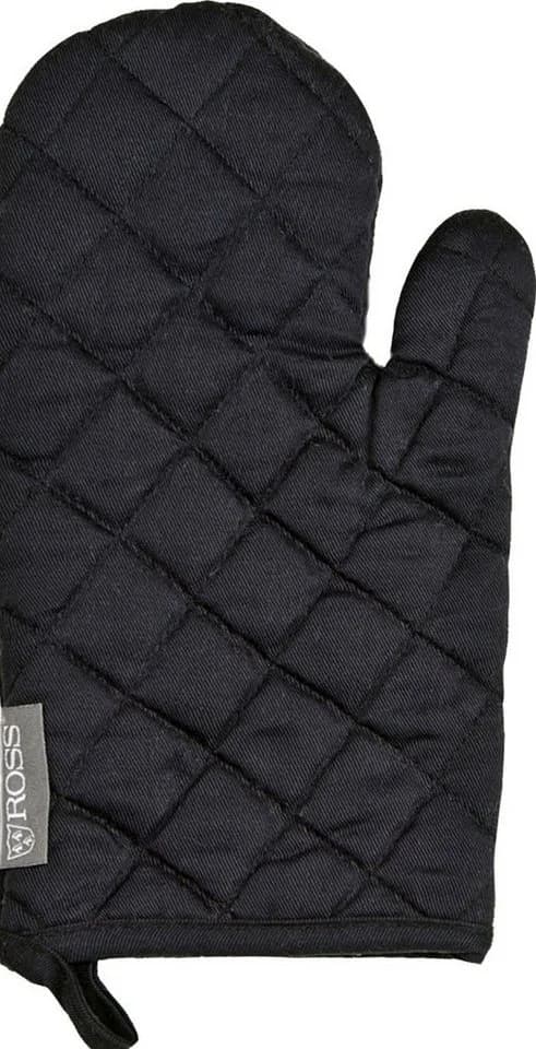 ROSS Topflappen Exclusiv Set 4-tlg. Schwarz 100% Baumwolle - Bild 3