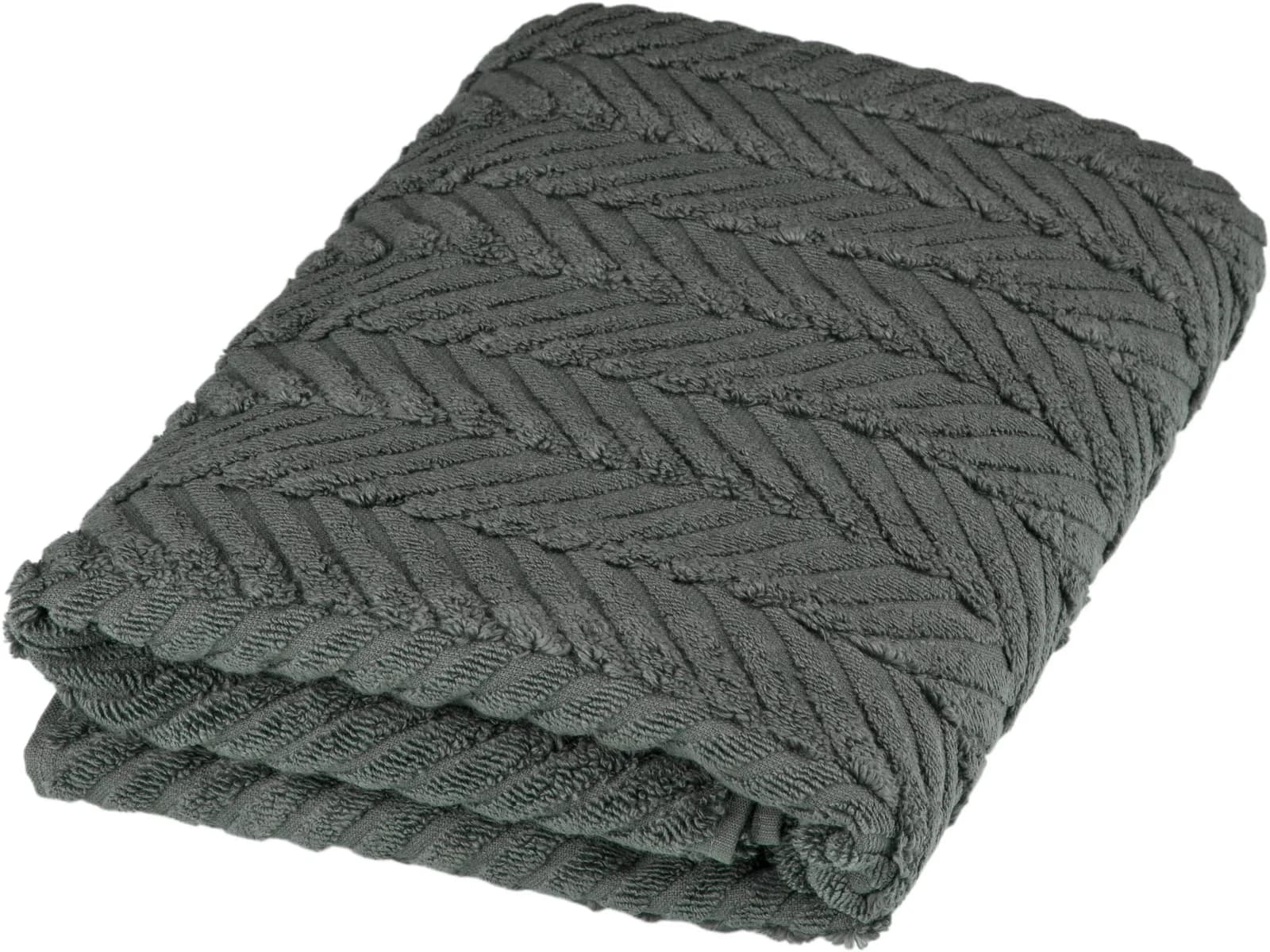 ROSS Duschtuch Sensual 9001 Anthrazit Frottier 100% Baumwolle