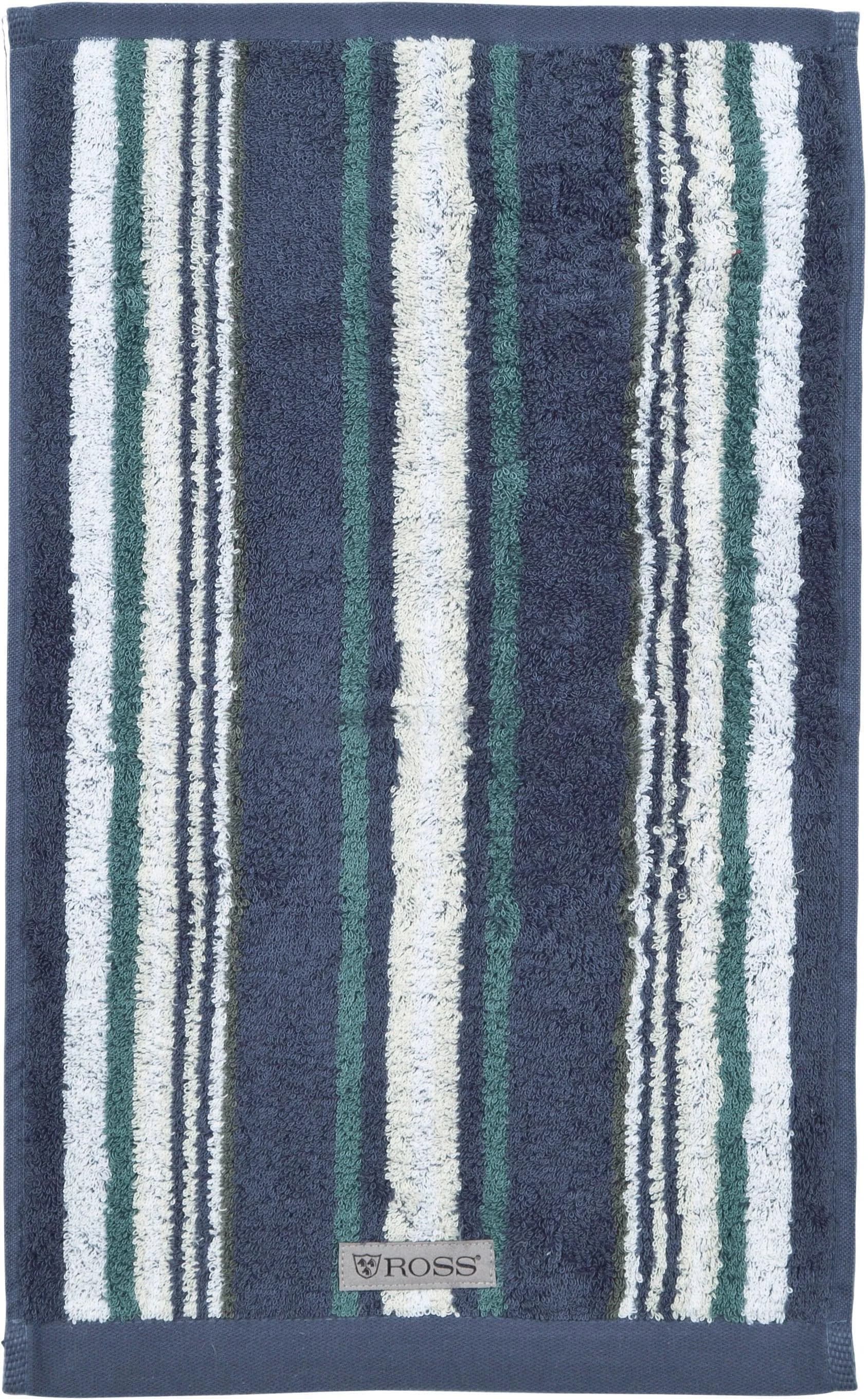 ROSS Gästehandtücher Sinfonie Blau 100% Baumwolle Frottier 6-tlg. - Bild 3