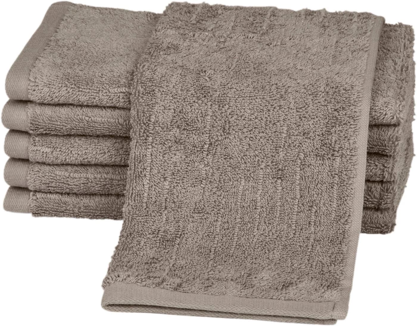 ROSS Gästehandtuch Premium Grau Frottier 100% Baumwolle - Bild 2