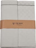 ROSS Geschirrtuch 2er Set 907 Silber Chrom Halbleinen Bild 5