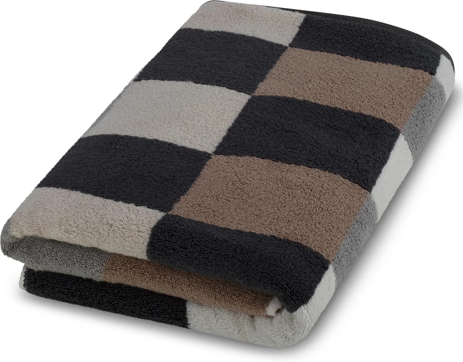 ROSS Duschtuch Anthrazit 100% Baumwolle Frottier