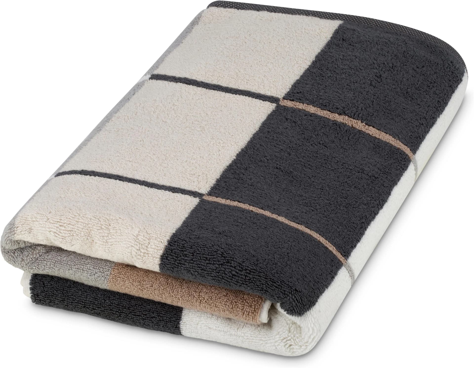 ROSS Duschtuch Three Stars 9042 Anthrazit Frottier 100% Baumwolle
