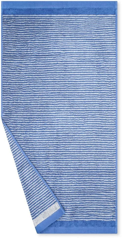 Duschtuch ROSS Kornblumenblau Granit Frottier 70x140 cm