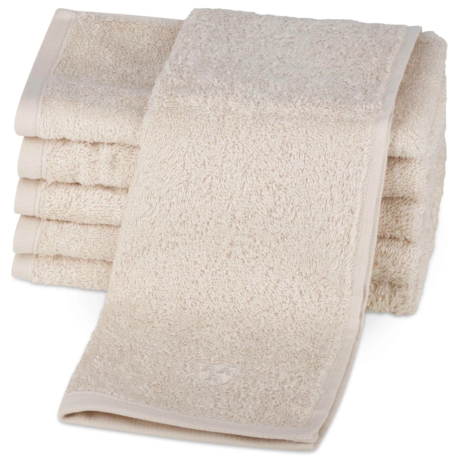 ROSS Gästehandtuch Vita 4004 Leinen 30x50cm Frottier 100% Baumwolle