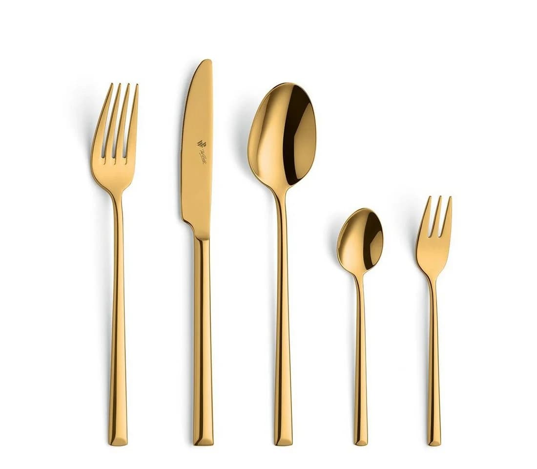 Paul Wirths Besteck-Set VIVENDI 30-tlg. Goldfarben 18/10 Edelstahl - Bild 2