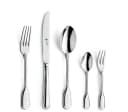 Paul Wirths Besteck-Set AUGSBURGER FADEN 30-tlg. Edelstahl Rostfrei 18/10 Silber Bild 2