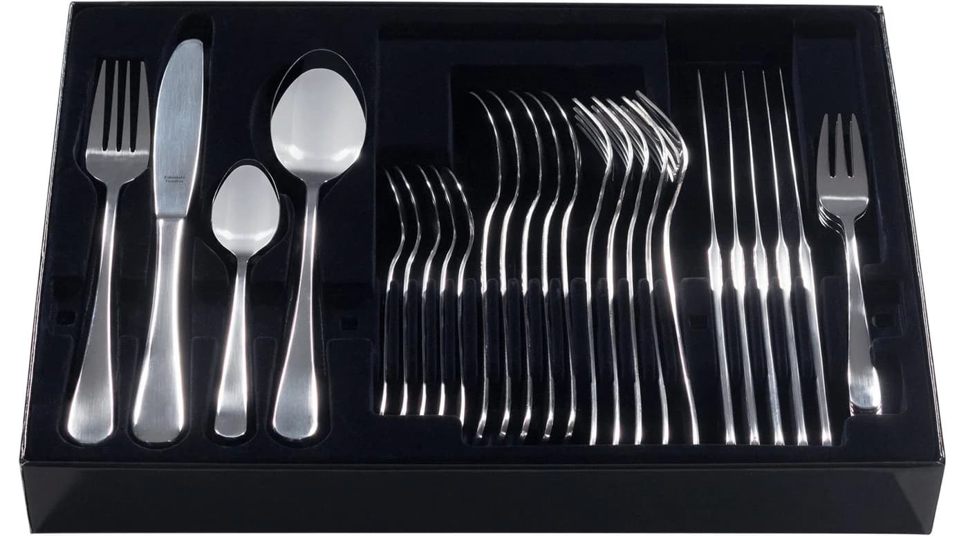 KING Besteck-Set VIERAILLA 31-tlg. Edelstahl 18/0 silber inkl. Etui - Bild 2
