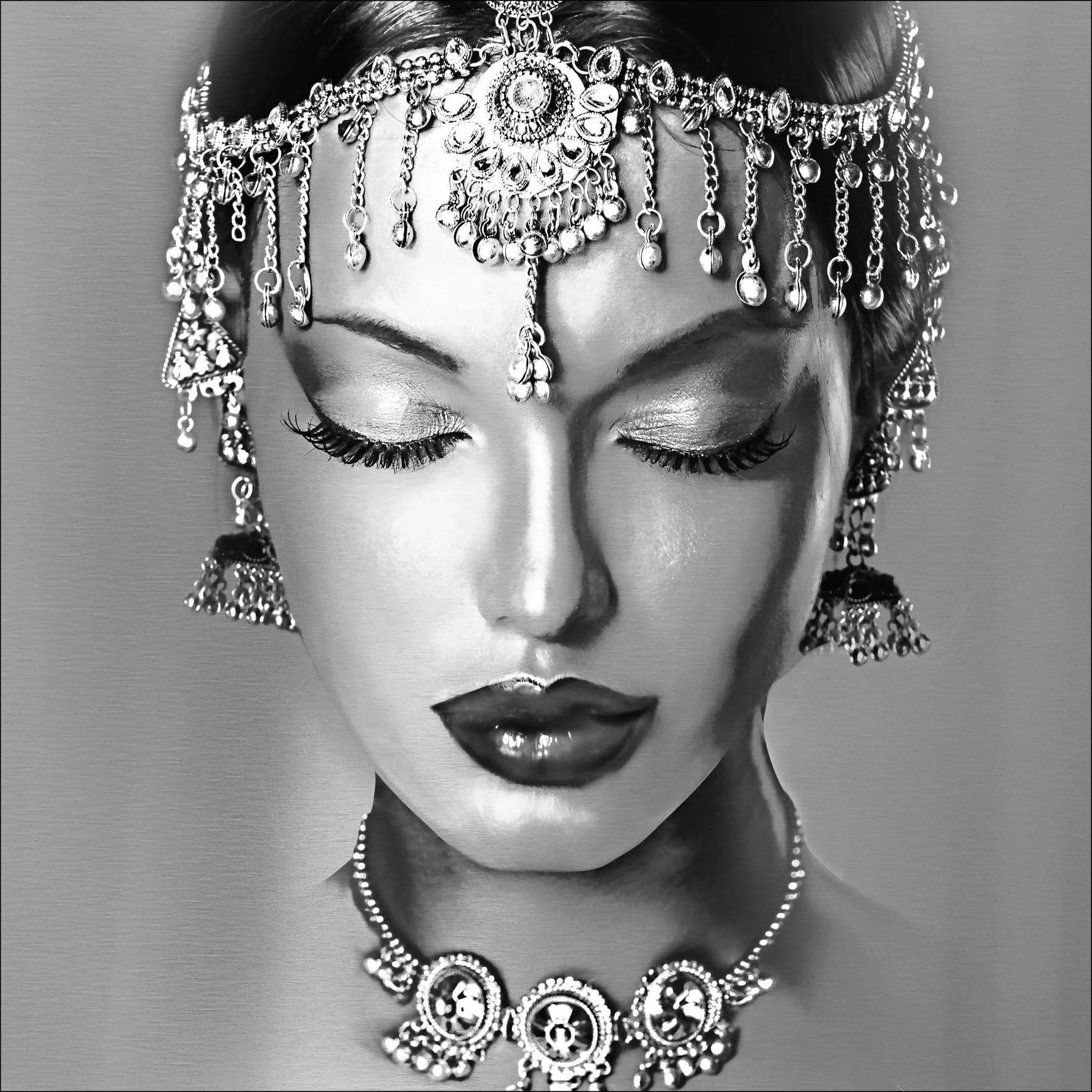 Pro Art Aludibondbild WOMAN Metall Mehrfarbig