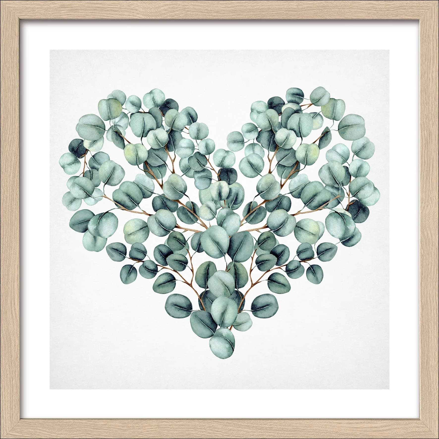 Pro Art Gerahmtes Bild EUCALYPTUS Mehrfarbig