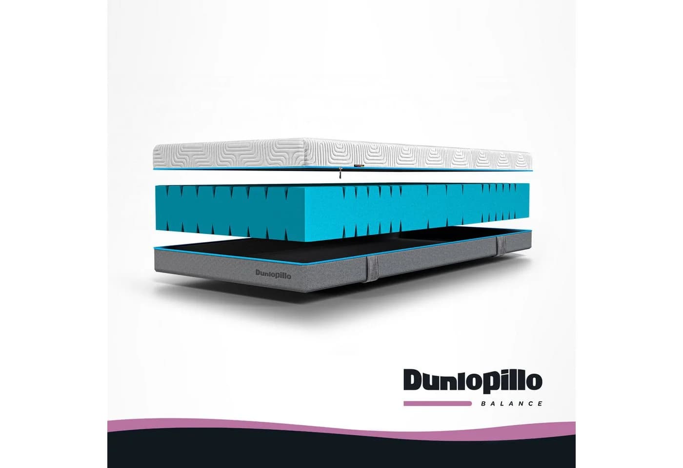 Dunlopillo Balance KS Kaltschaummatratze 7-Zonen Air-Flow - Bild 3