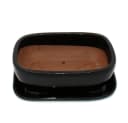 Exotenherz Bonsai-Schale Unterteller Schwarz Anthrazit Yixing Bild 1
