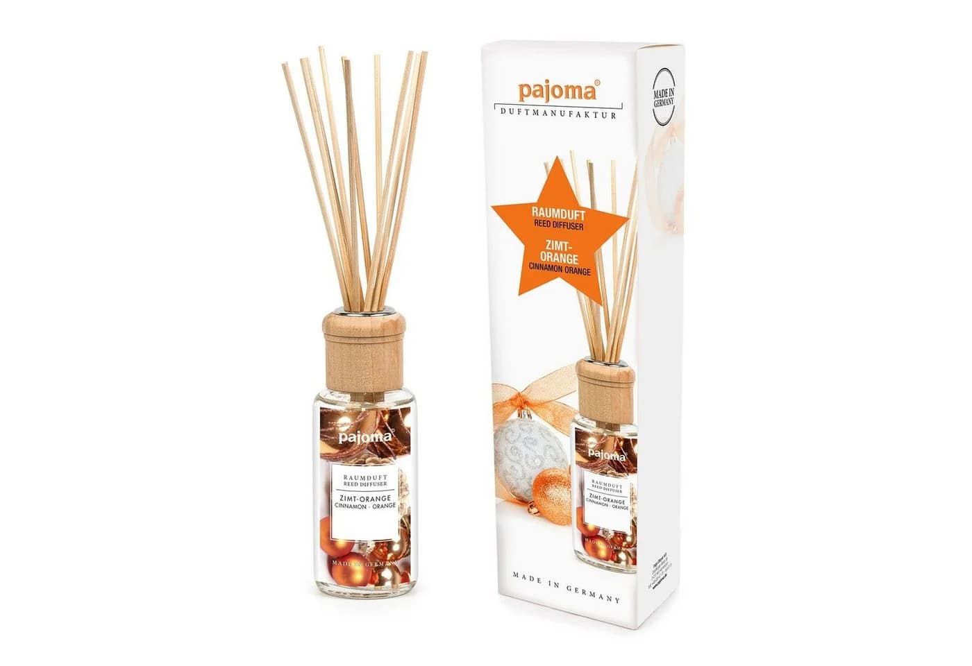 pajoma® Raumduft Zimt-Orange 100 ml Lufterfrischer Geschenkverpackung - Bild 2