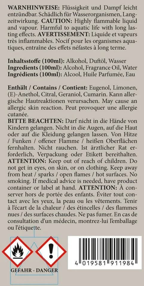 pajoma® Raumduft Zimt-Orange 100 ml Lufterfrischer Geschenkverpackung - Bild 4