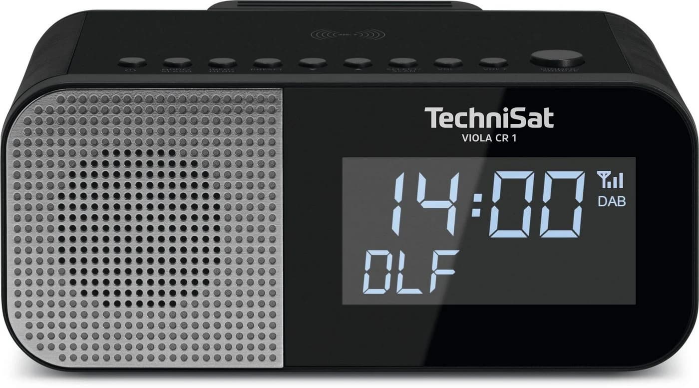 TechniSat Radiowecker VIOLA CR 1 Wireless Charging Schwarz - Bild 3
