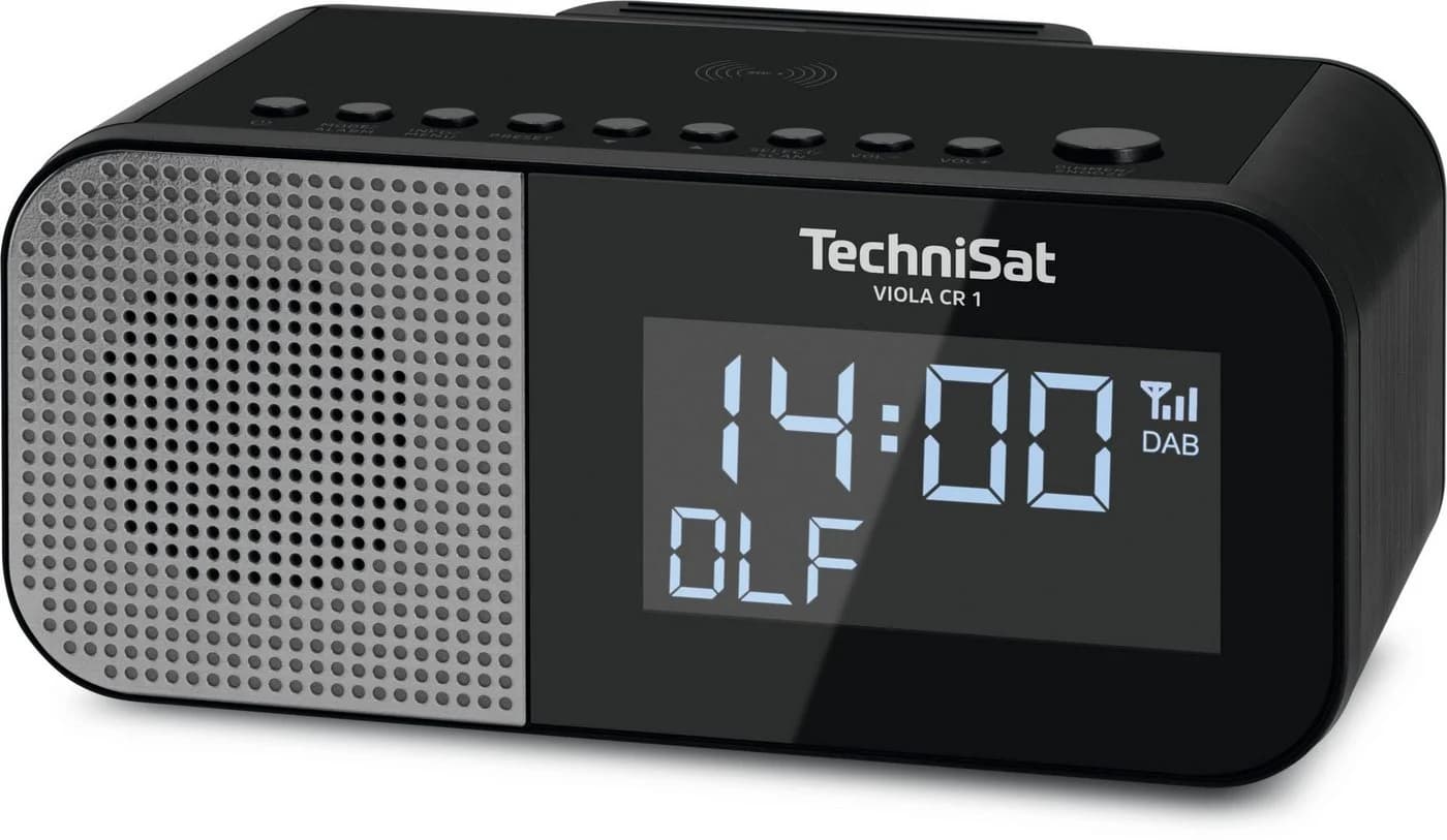 TechniSat Radiowecker VIOLA CR 1 Wireless Charging Schwarz - Bild 5