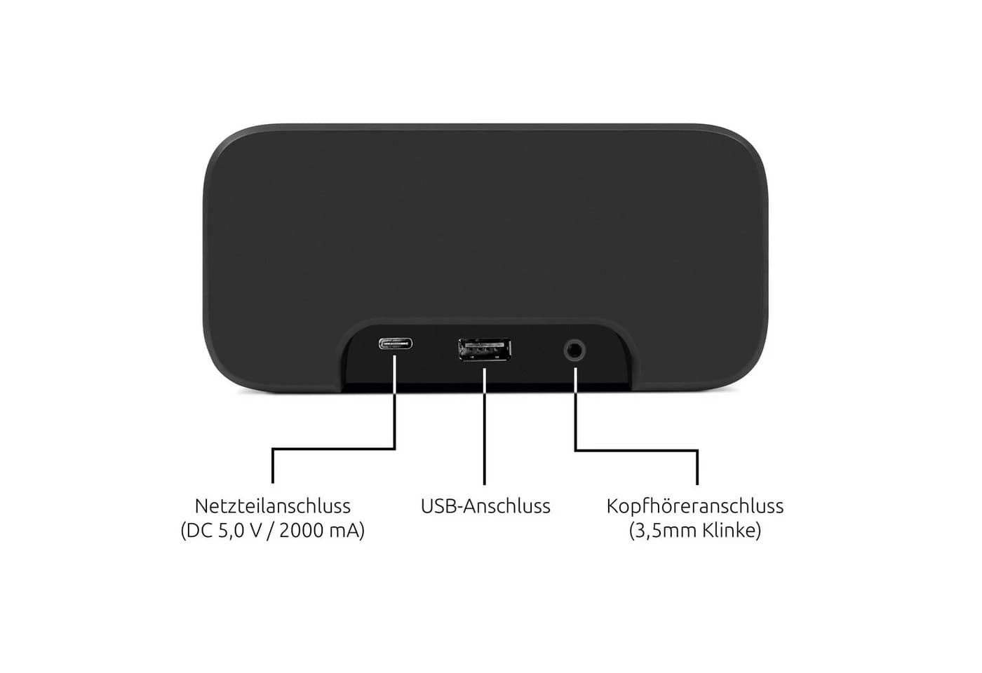 TechniSat DIGITRADIO 52 BT Radiowecker DAB+ UKW Bluetooth