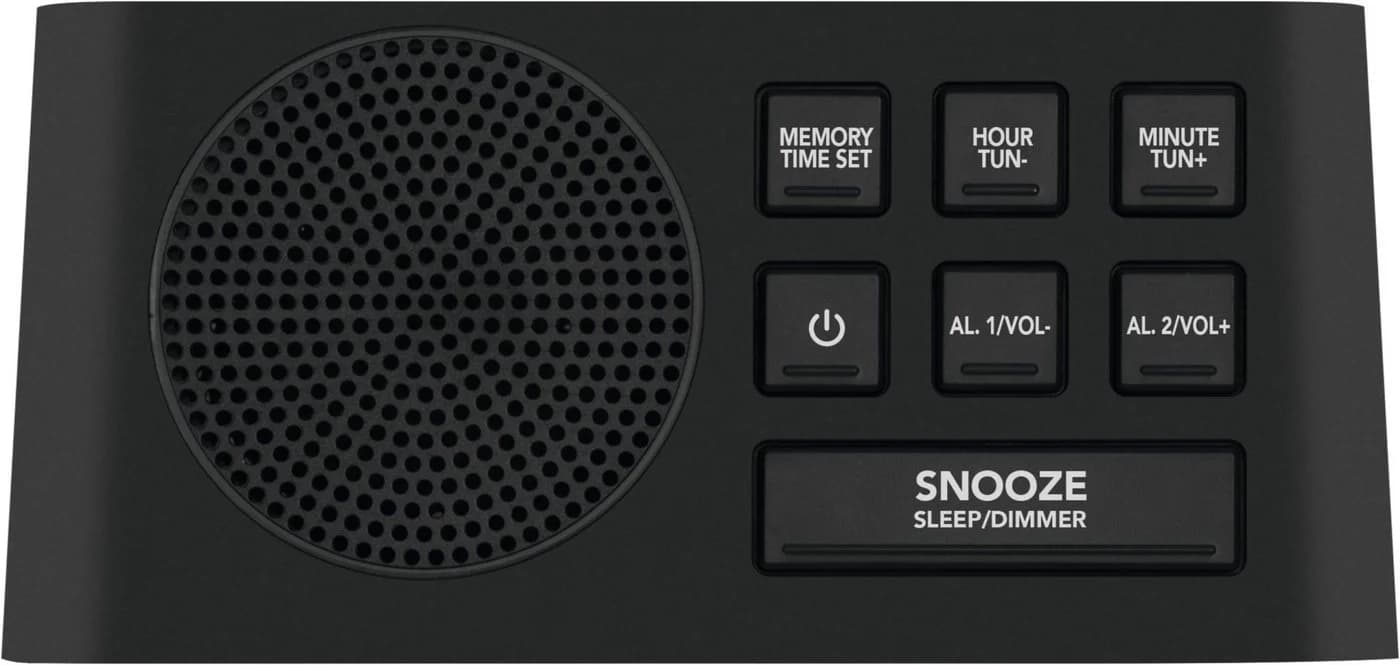 TechniSat DIGICLOCK 2 Radiowecker UKW mit Snooze-Funktion Schwarz - Bild 4