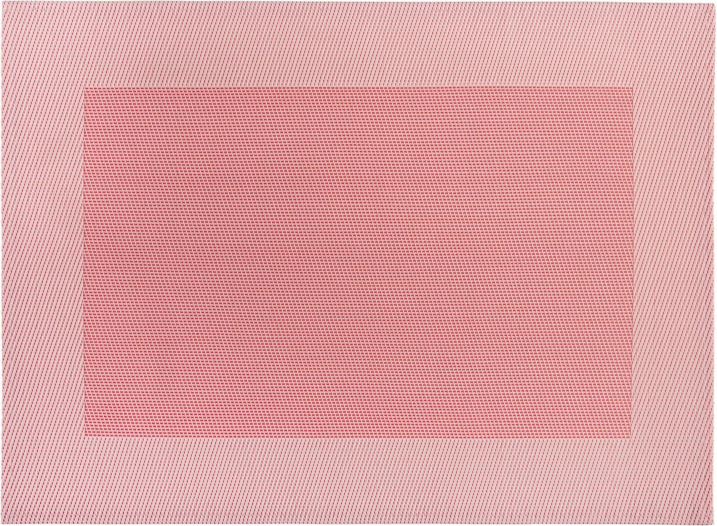 Stuco Platzset Cadre 4-tlg. Rosa Polyethylen Polyester
