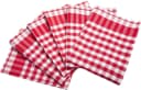 STUCO Geschirrtuch Set Vichy Rot-Weiß 6-tlg. 100% Baumwolle Bild 3