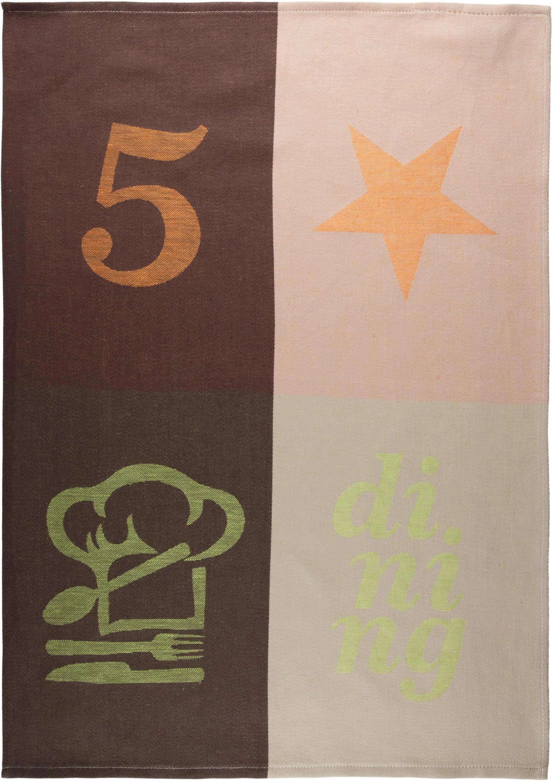 STUCO Geschirrtuch Gustoso Jacquard Set Bunt 3-tlg. Baumwolle Leinen - Bild 2