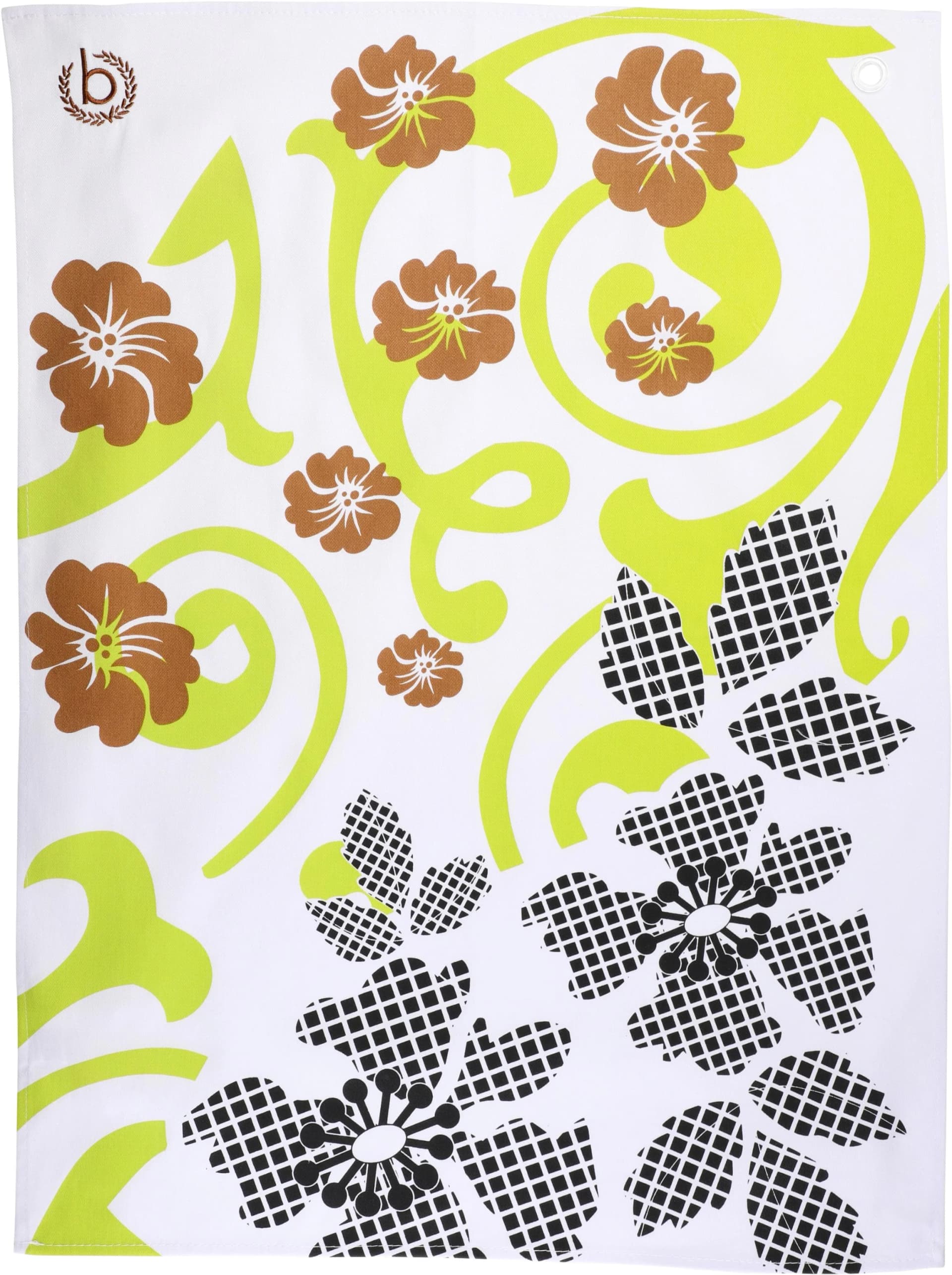BUGATTI Geschirrtuch Paisley Grün 100% Baumwolle 50x70 cm