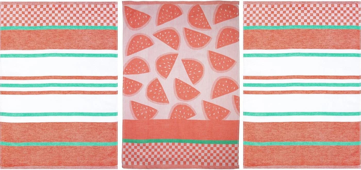 STUCO Geschirrtuch Summer Fruits Melone Bunt 100% Baumwolle - Bild 2