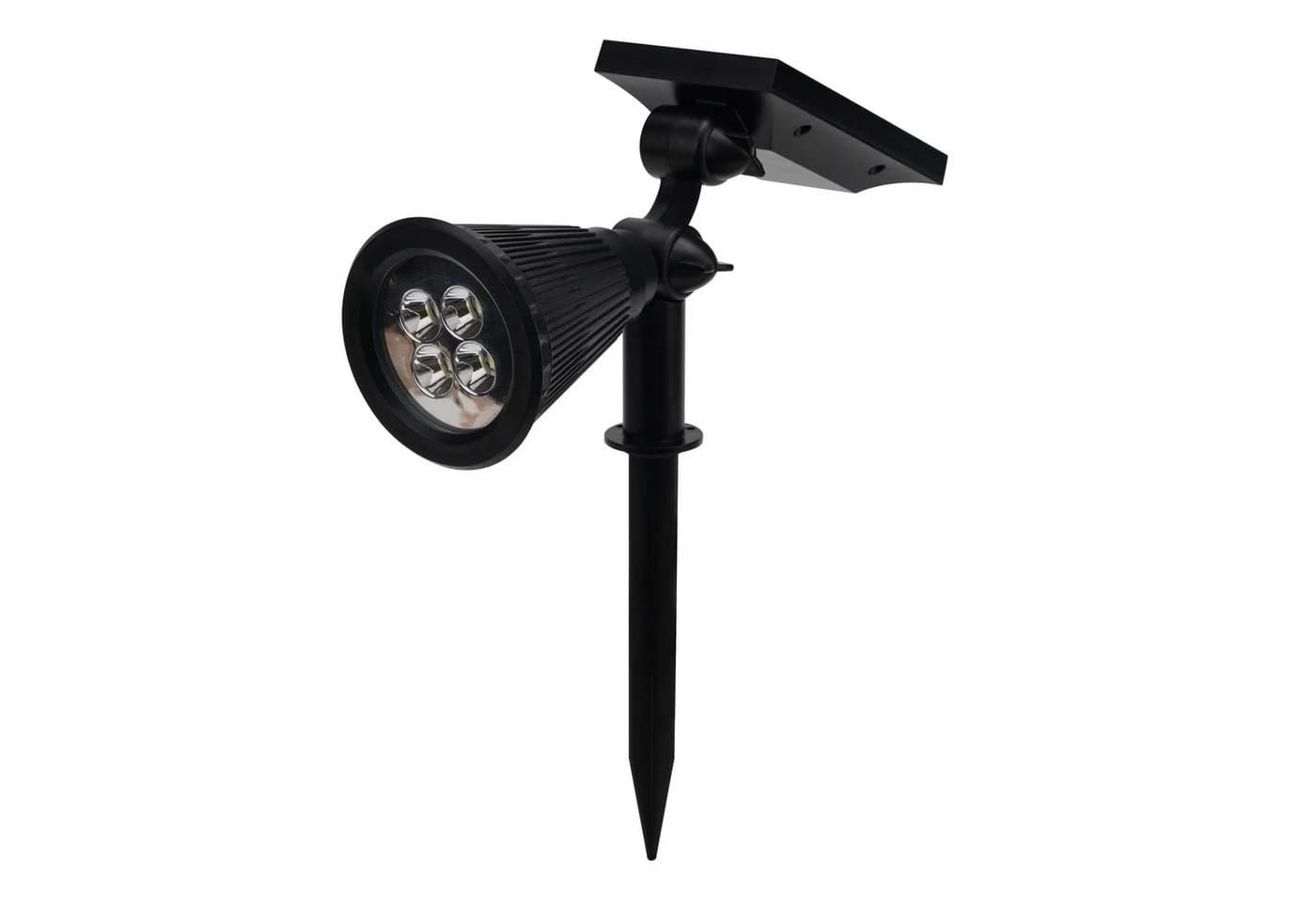 Casativo LED Gartenstrahler Solar mit Dämmerungssensor & Erdspieß