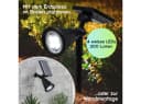 Casativo LED Gartenstrahler Solar mit Dämmerungssensor & Erdspieß Bild 4