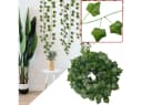 Casativo 24er-Set Efeu-Girlanden Grün Kunststoff Bild 2