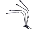 Casativo 4-Armige LED Pflanzenlampe Vollspektrum mit Timer & Dimmer Bild 1
