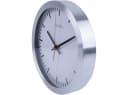 Casativo Funk-Wanduhr Ø25cm Aluminium Glas DCF-Empfang Silber/Weiß Bild 5