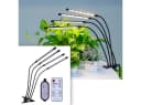 Casativo LED Pflanzenlampe 14W 4 Schwanenhälse USB dimmbar Timer Bild 1