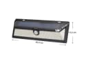 Casativo Solar-Wandleuchte mit PIR-Sensor 66 LEDs 800 lm Bild 3