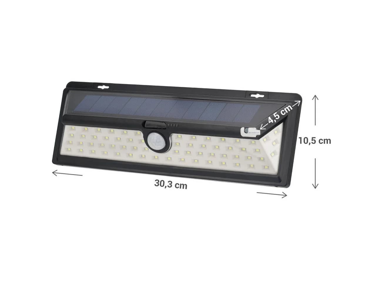 Casativo Solar-Wandleuchte mit PIR-Sensor 66 LEDs 800 lm - Bild 3