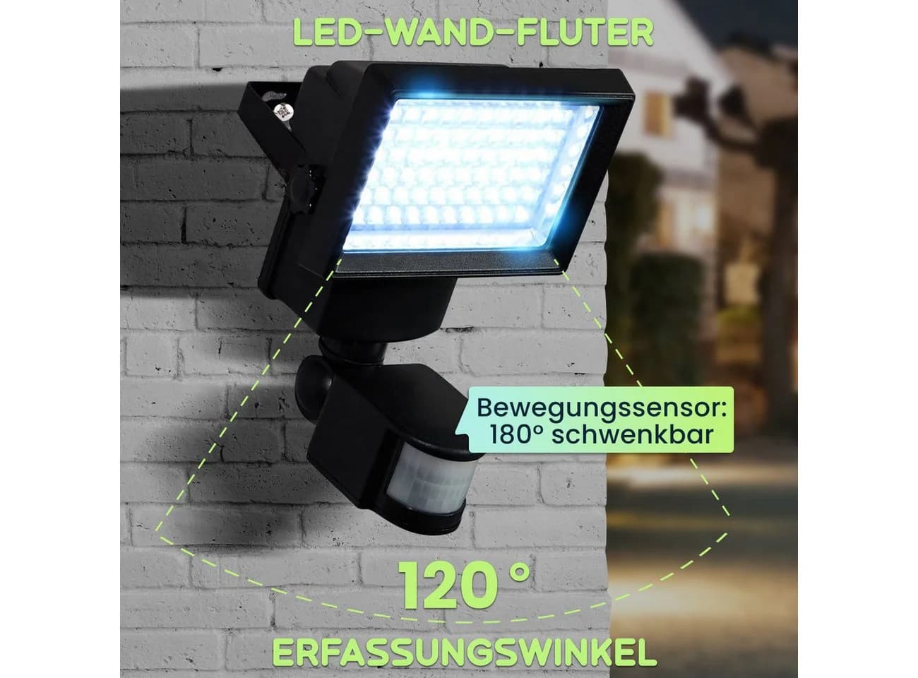 Casativo LED Solar-Strahler mit Bewegungsmelder 600 Lumen - Bild 5