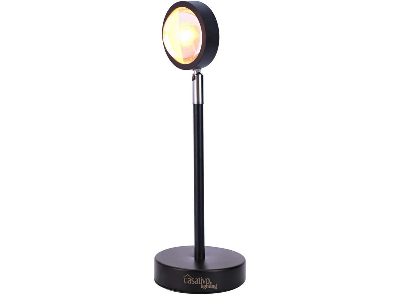Casativo Projektionslampe LED-Sonnenuntergang Schwarz 180° schwenkbar - Bild 3