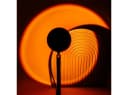 Casativo Projektionslampe LED-Sonnenuntergang Schwarz 180° schwenkbar Bild 4