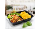 Casativo Bento-Box 10-tlg. Schwarz mit transparentem Deckel Bild 4